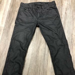 Guess Men’s Dark Black Wash Jeans. Slim Straight Size 34x30. Great Condition.